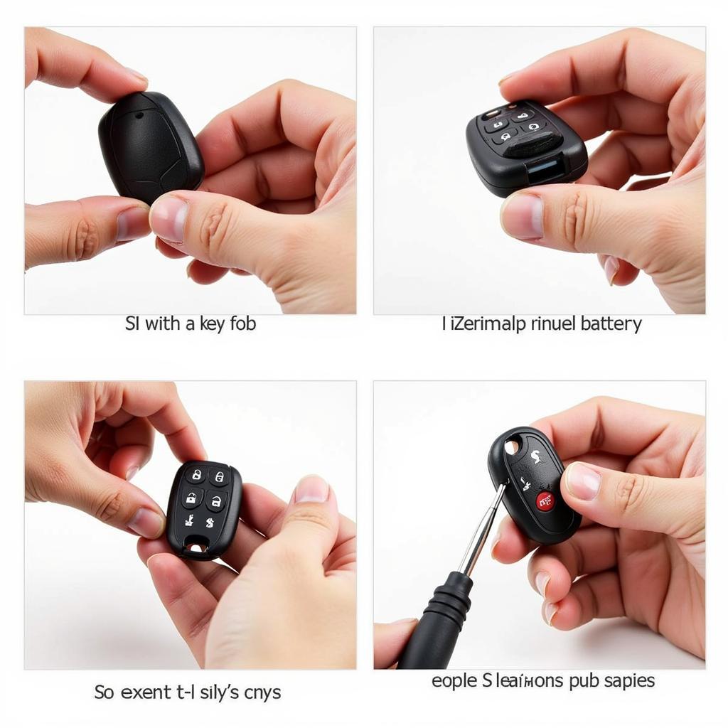 Step-by-Step Visual Guide to Replacing a Toyota Camry Key Fob Battery