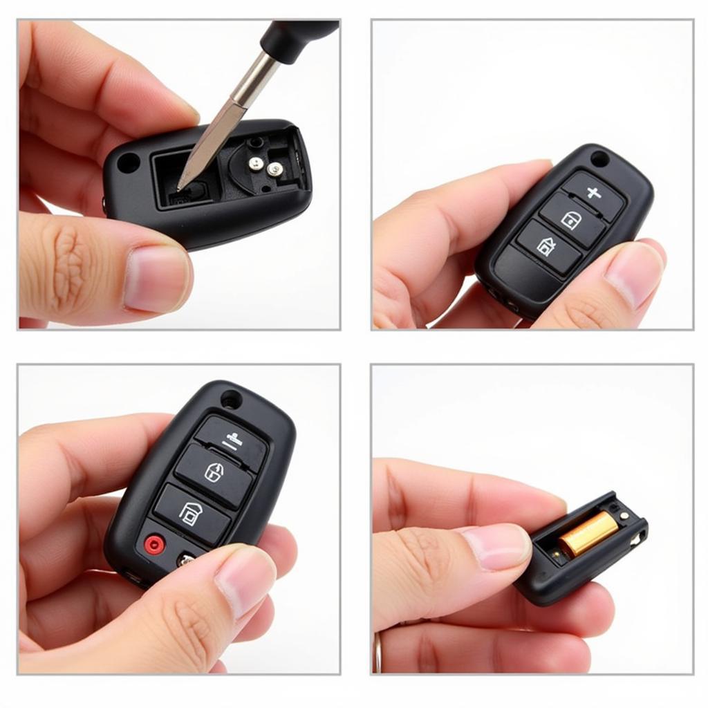 Replacing Toyota Highlander Key Fob Battery