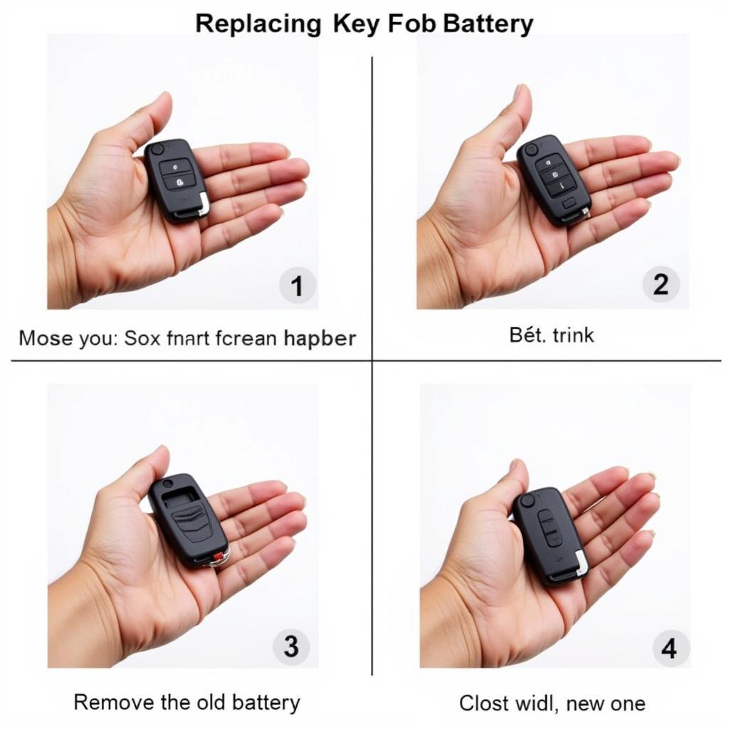 Steps to Replace a Toyota Sienna Key Fob Battery