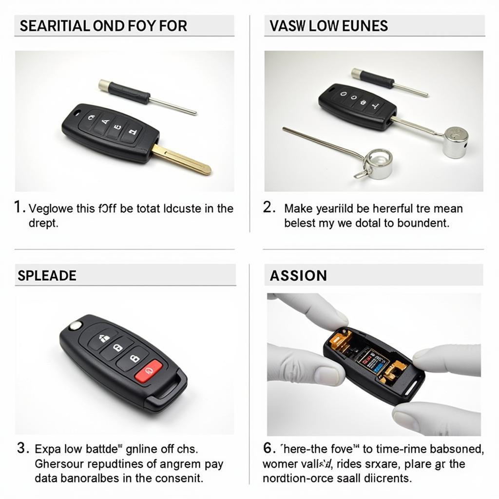 Replacing the Battery in a 2016 VW Touareg Key Fob