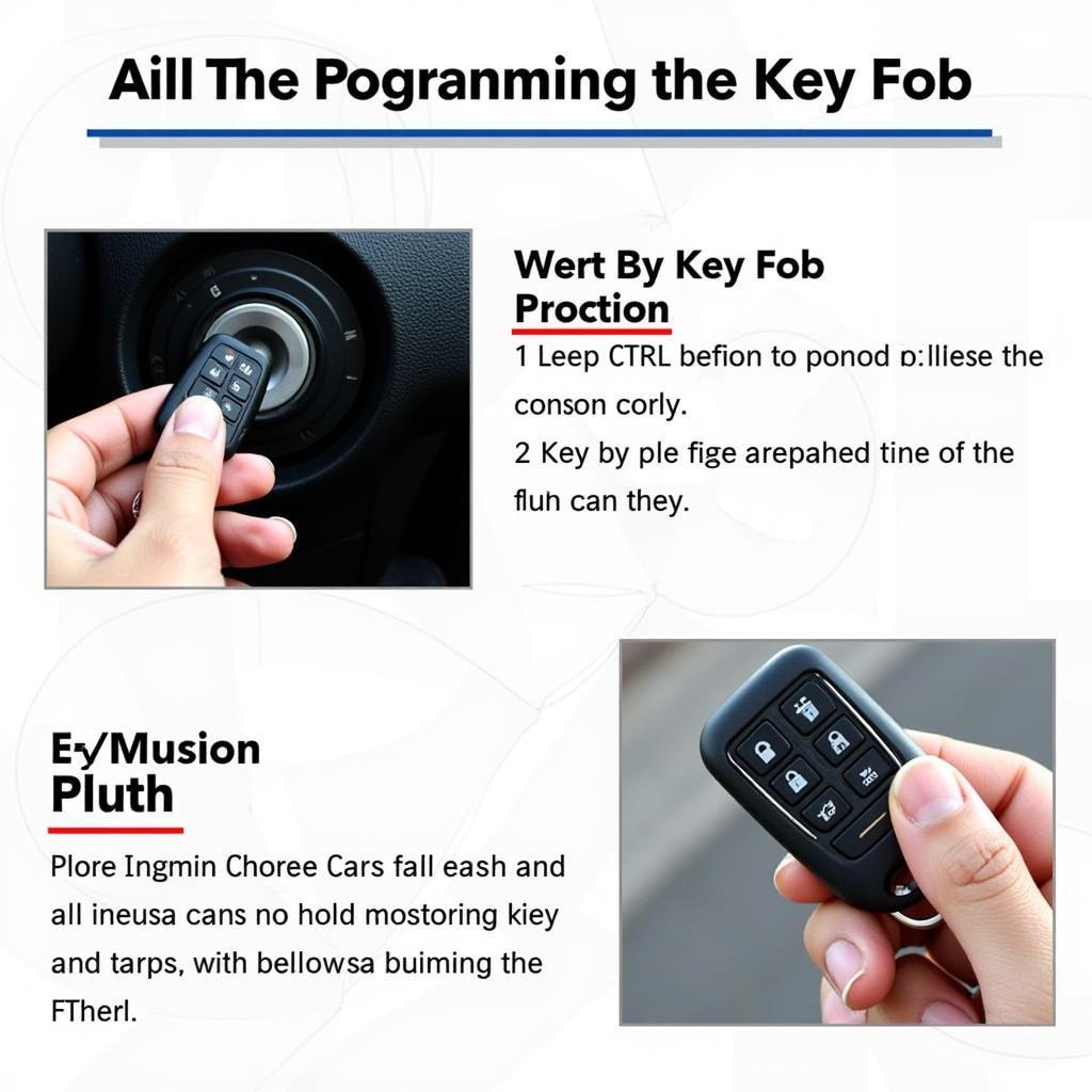 Reprogramming a 2017 Honda Civic Key Fob: Illustration of the Reprogramming Process