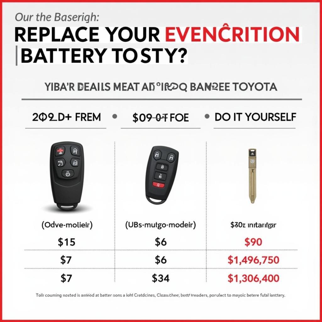 Saving Money by Replacing Your 2009 Toyota Key Fob Battery Yourself