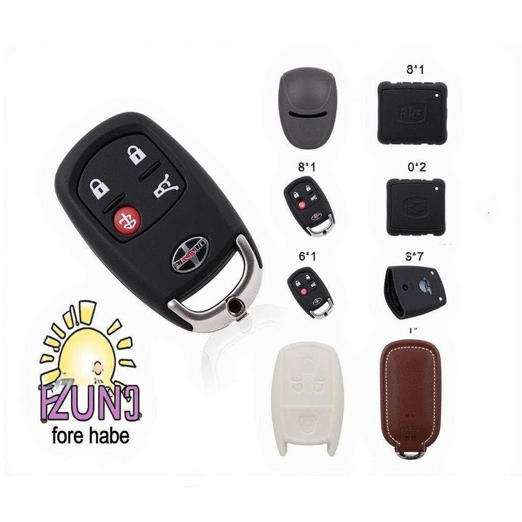 Scion xB Key Fob in a Protective Case