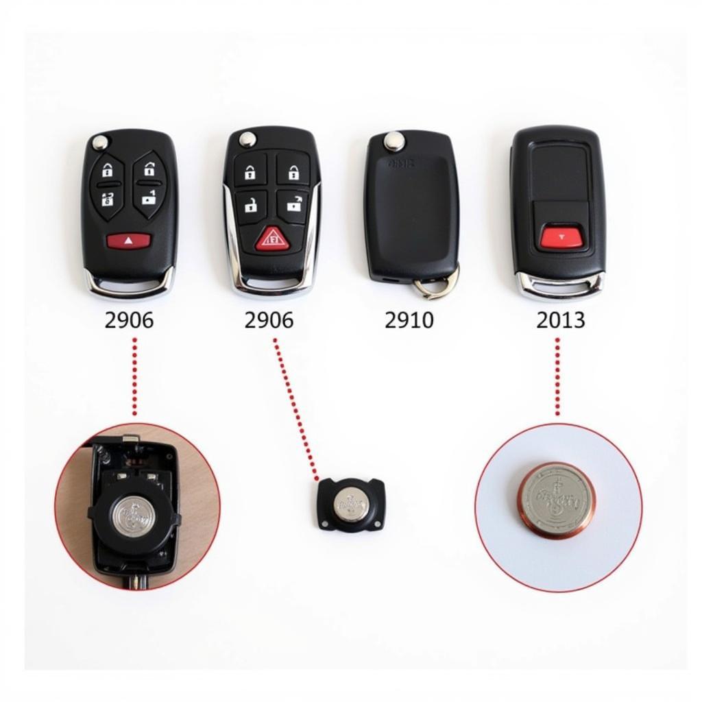 Different Types of Toyota Sienna Key Fobs and Batteries