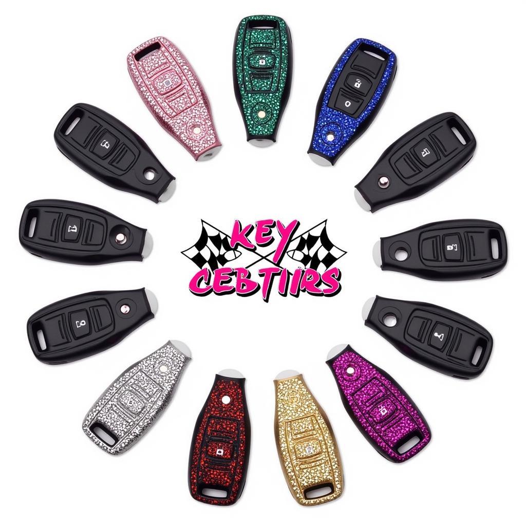 Sparkly Key Fob Covers for 2014 Nissan Sentra