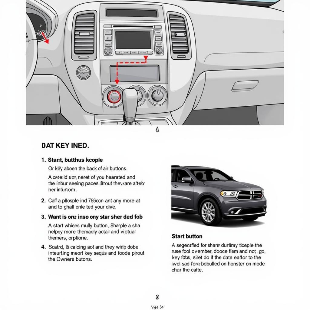 Starting a Dodge Durango with a Dead Key Fob