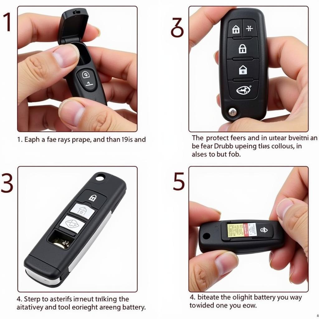 Subaru Key Fob Battery Replacement Steps