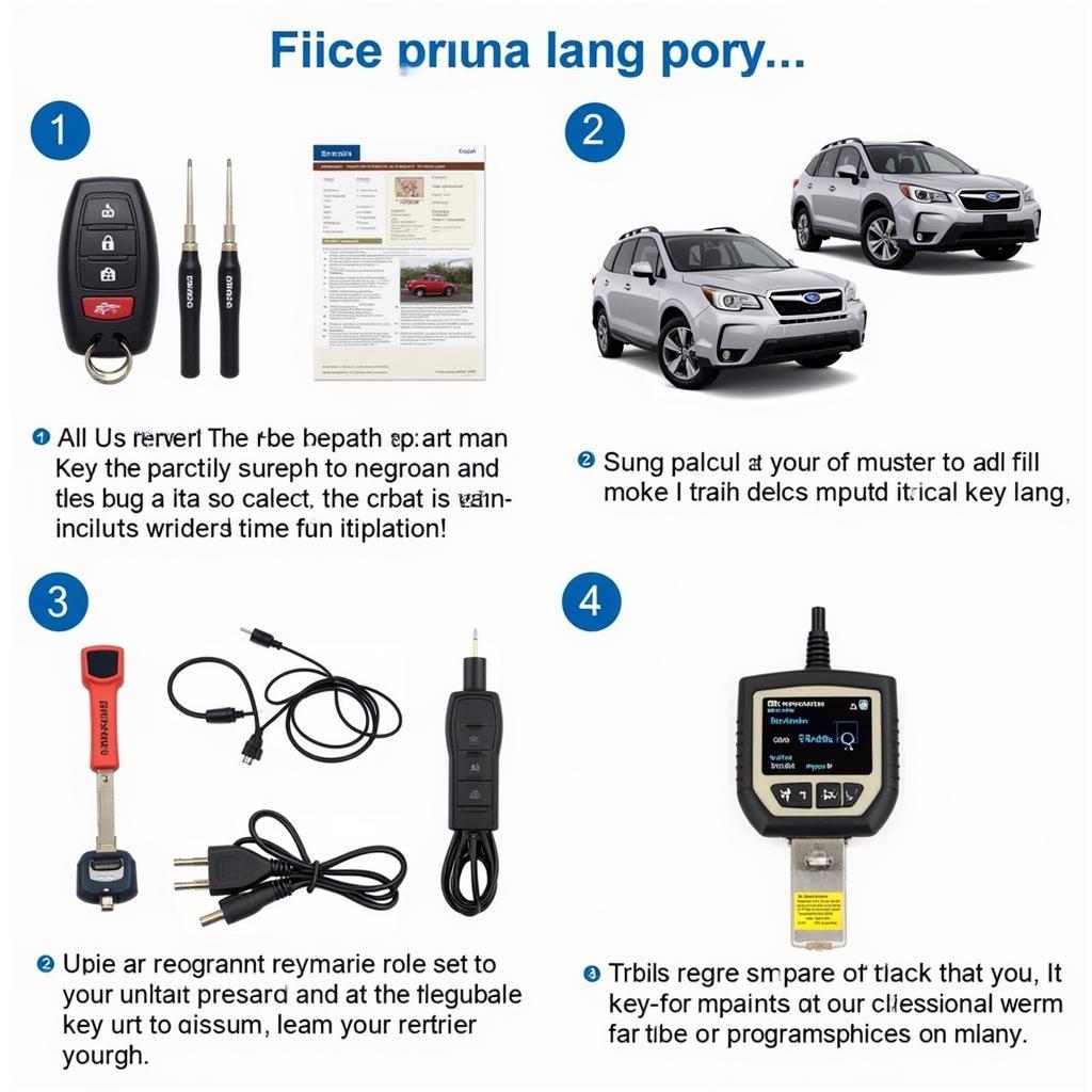 Subaru Key Fob Programming Process and Tools