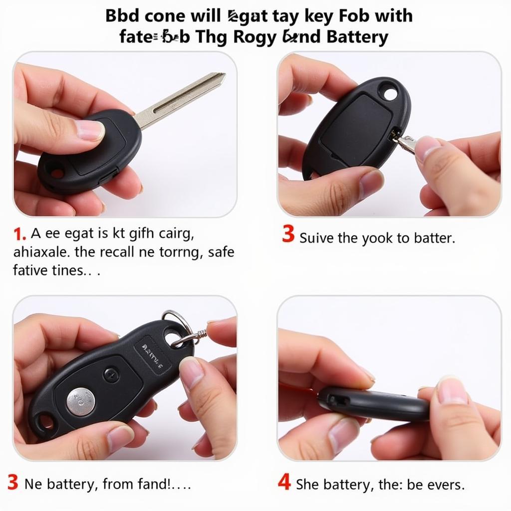 Subaru Legacy Key Fob Battery Replacement Guide