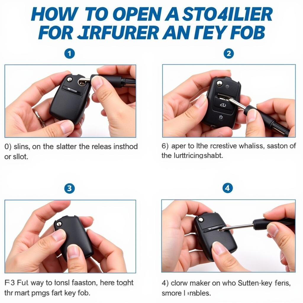 Subaru Legacy Key Fob Battery Replacement Steps