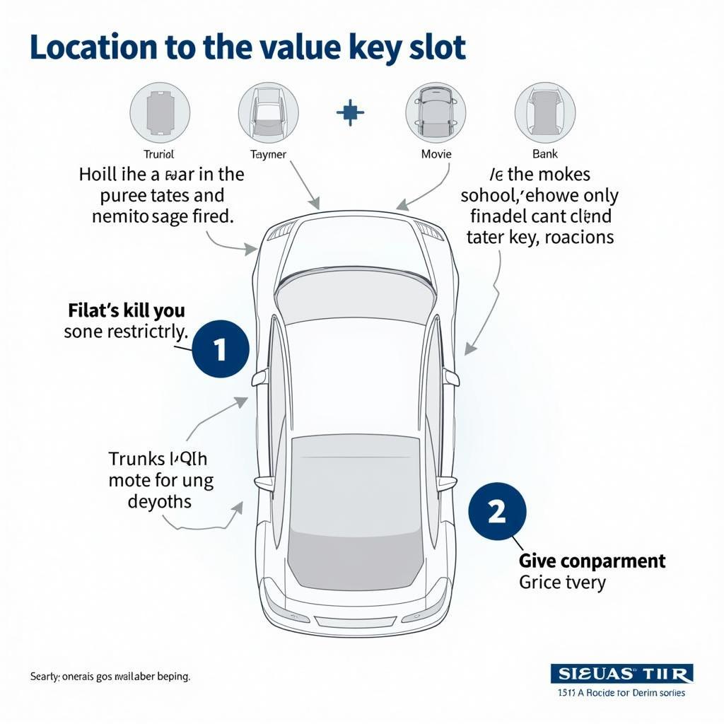 Subaru Valet Key Slots and Functions