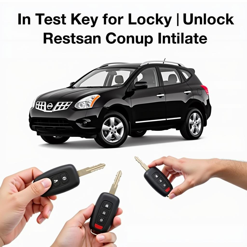 Testing the 2008 Nissan Rogue Key Fob