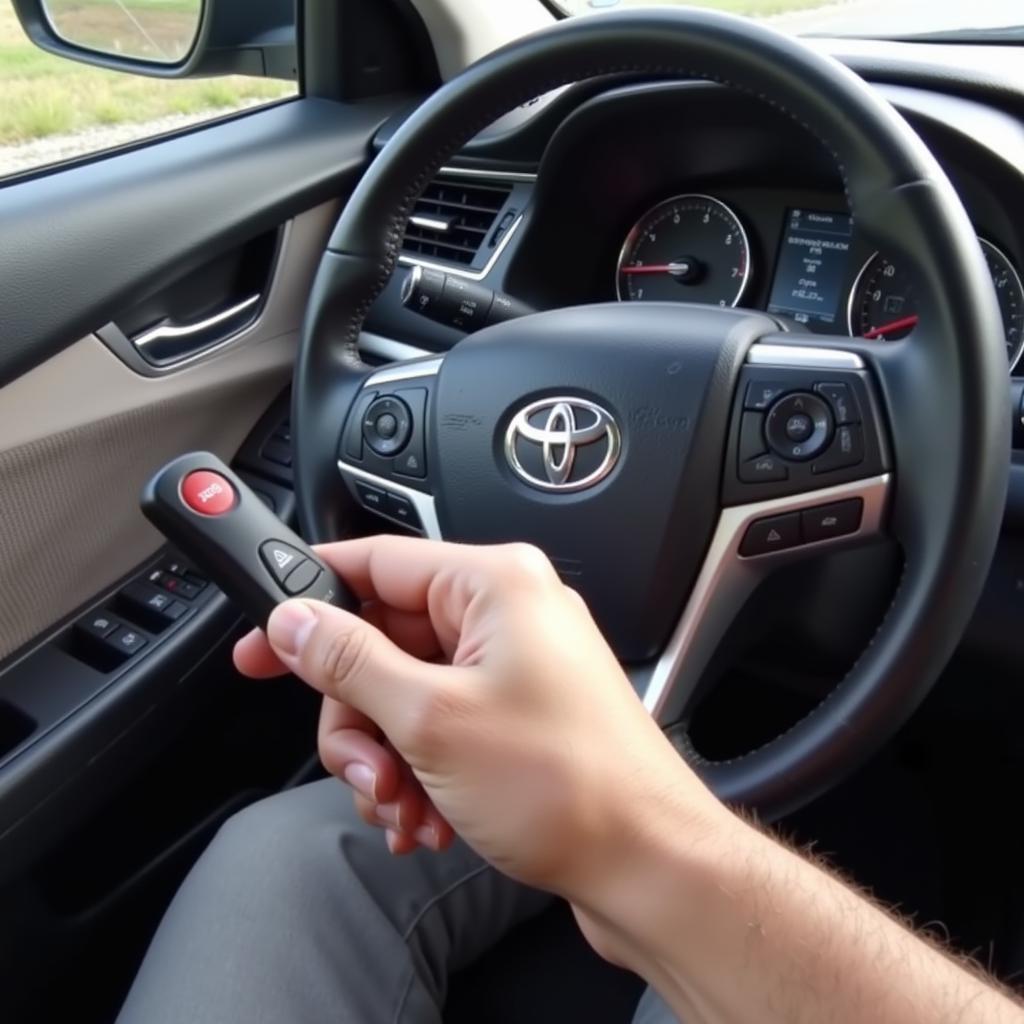 What Battery Does a 2014 Toyota Camry Key Fob Take?