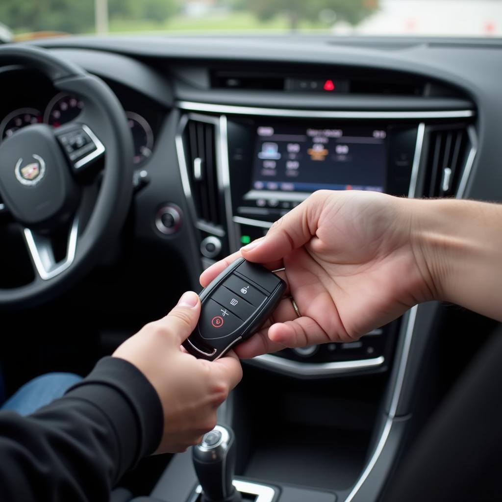 Testing the 2015 Cadillac ATS Key Fob