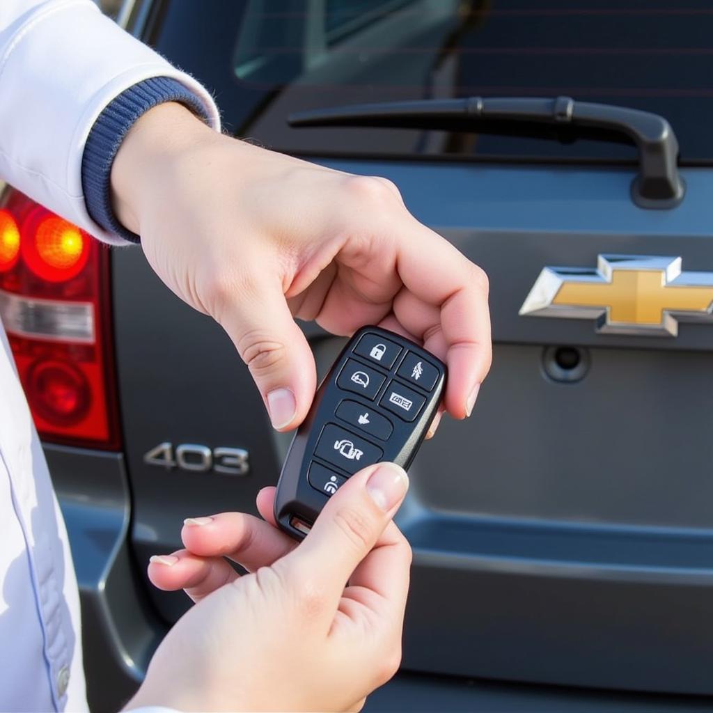 Testing Chevy Key Fob After Battery Replacement