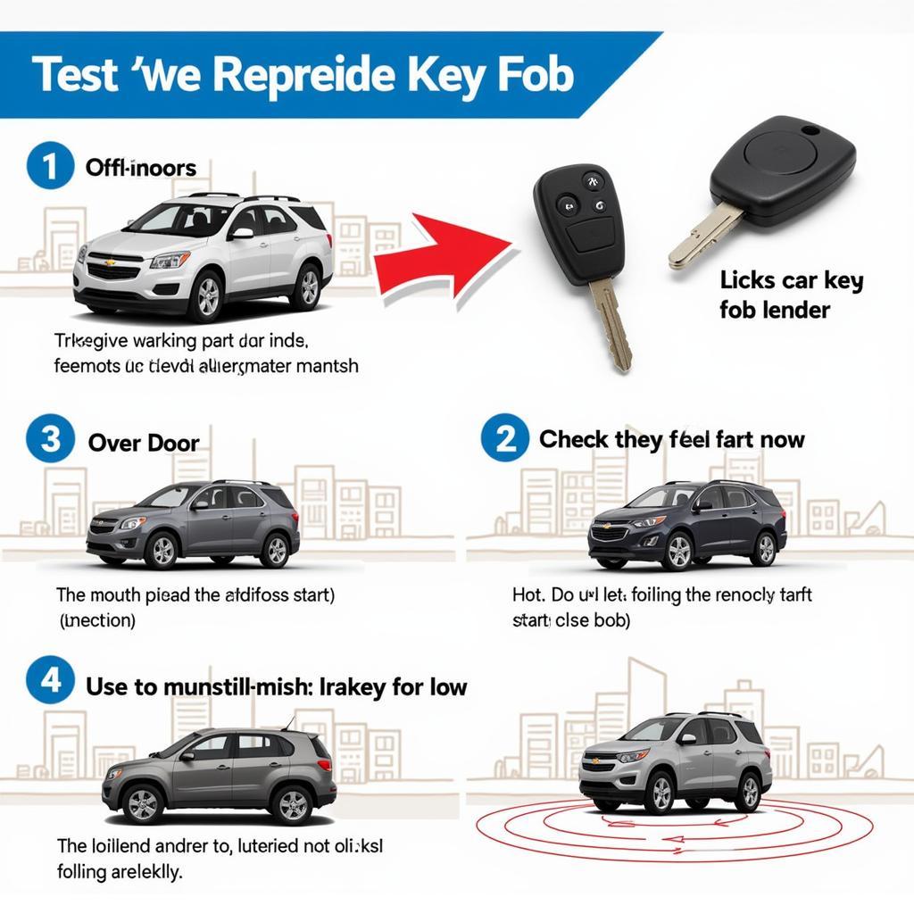 Testing Chevy Key Fob Functionality After Battery Replacement