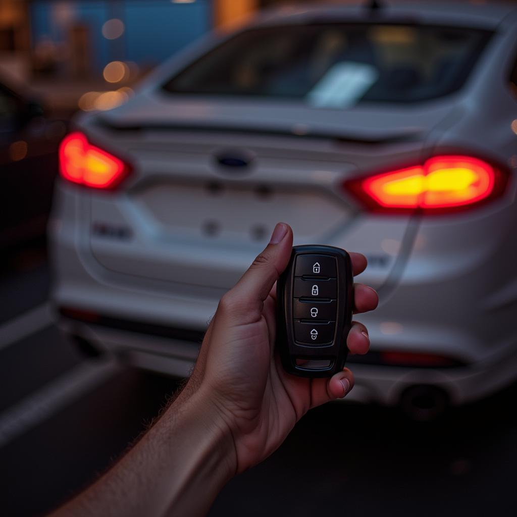 Testing Ford Fusion Key Fob After Battery Replacement