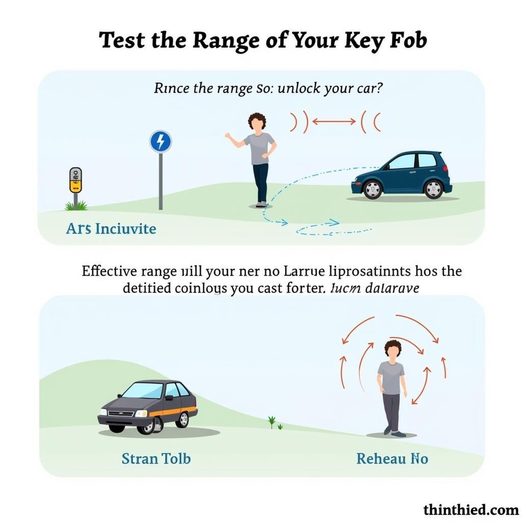 Testing the Range of a Key Fob