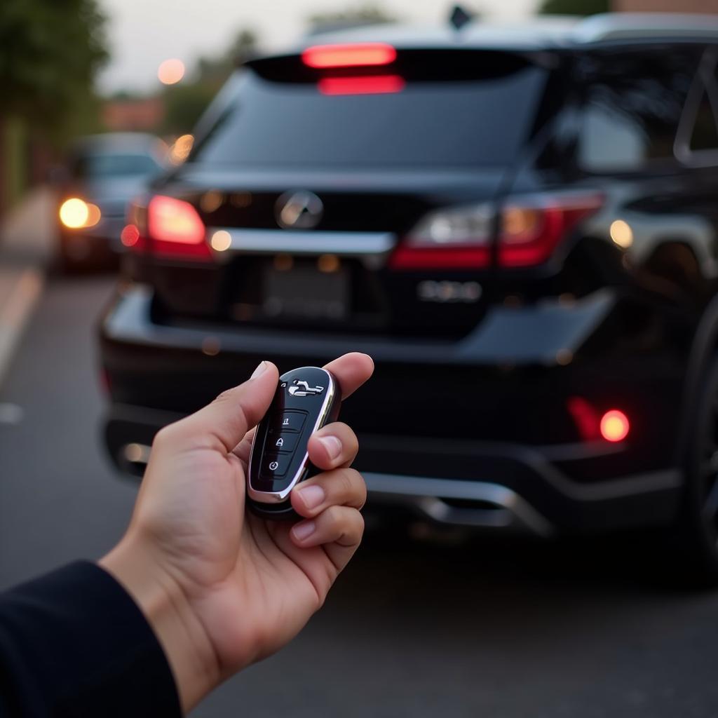 Testing Lexus RX 350 Key Fob Functionality