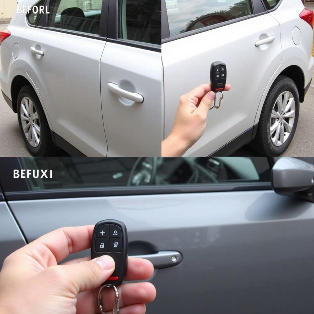 Testing the Nissan Maxima Key Fob after a Battery Change