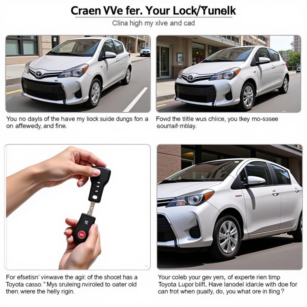 Testing Toyota Yaris Key Fob Functionality