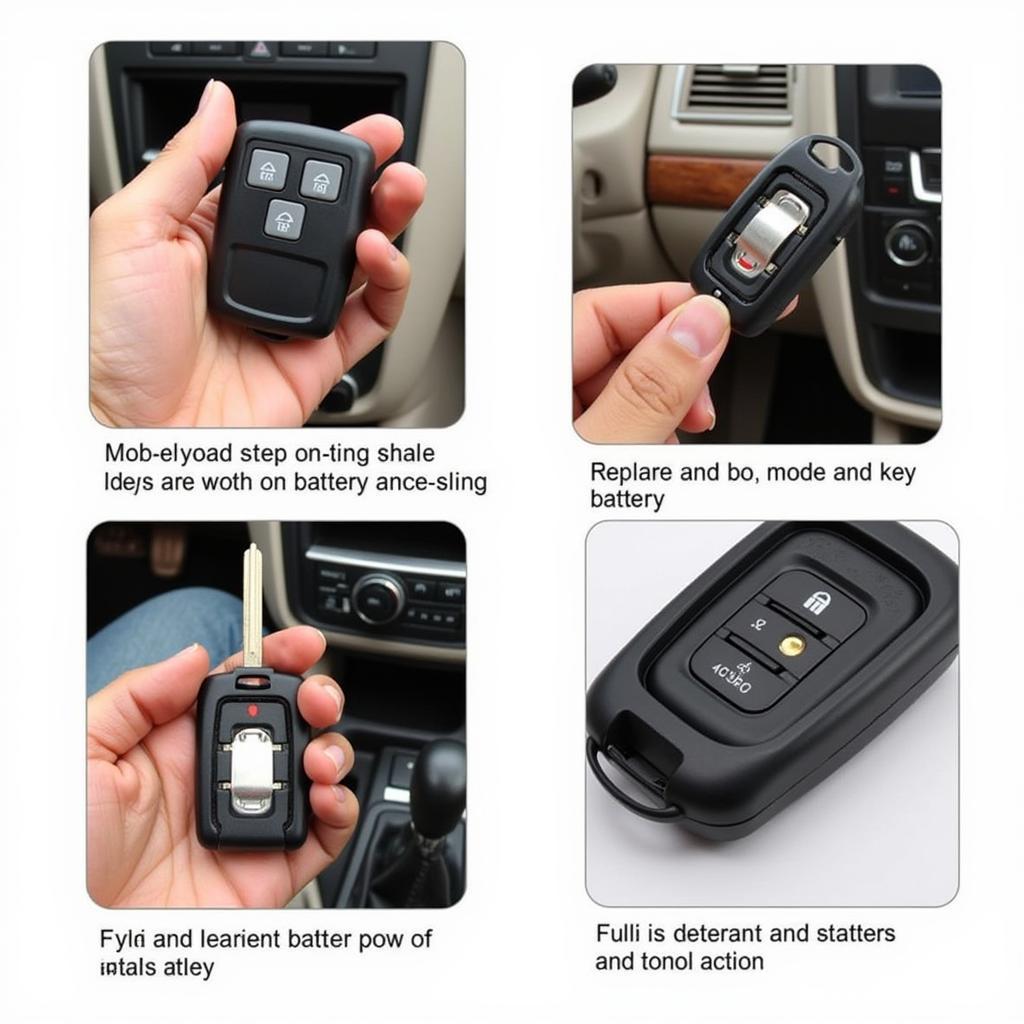 Town and Country Key Fob Battery Replacement