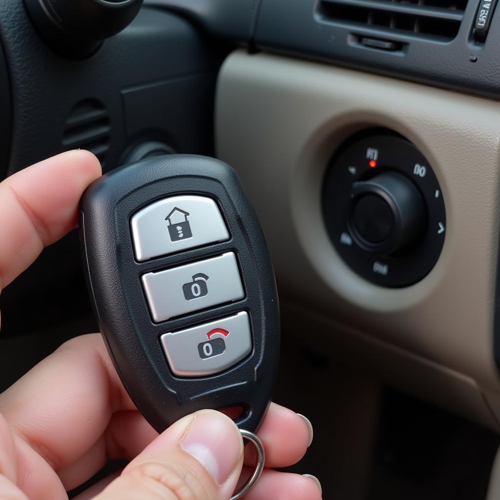 Toyota Avalon Key Fob and Ignition