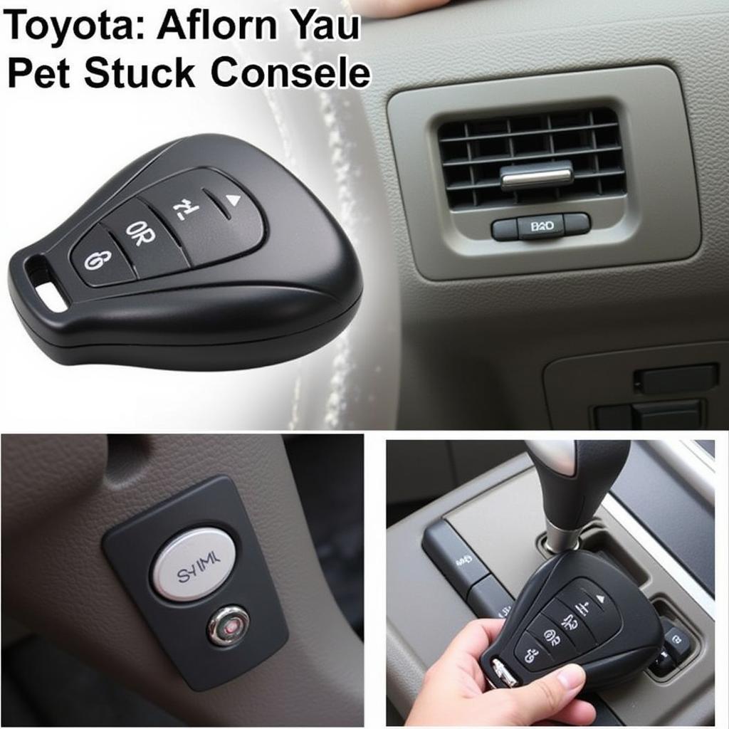 Toyota Avalon Key Fob, Ignition, and Console