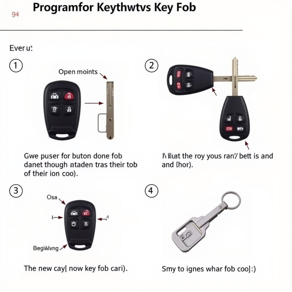 Programming a 2004 Toyota Avalon key fob