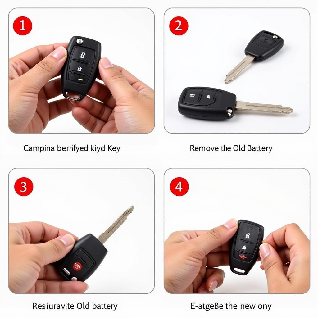 Replacing the Battery in a Toyota Camry Fob Key