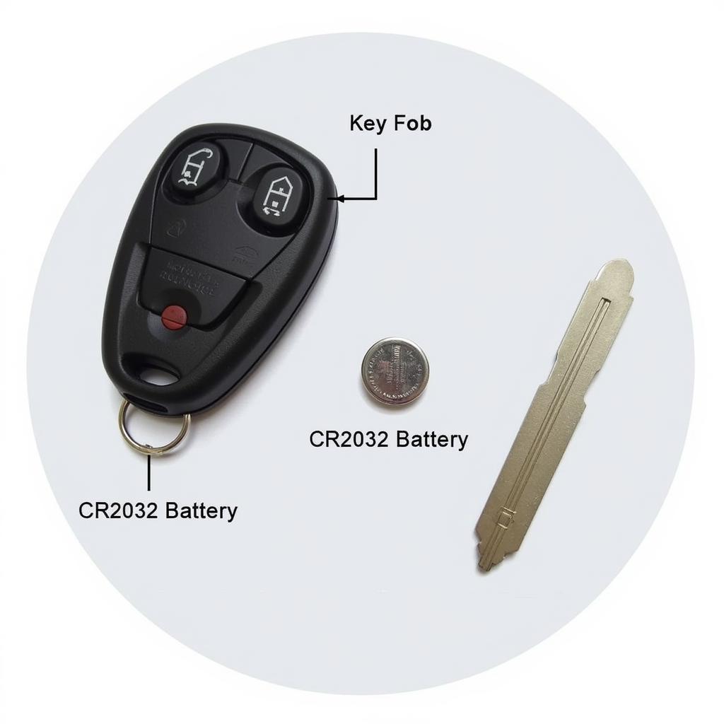 Toyota Camry Key Fob Battery CR2032