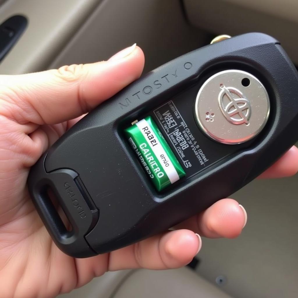 Toyota Camry Key Fob Battery Replacement