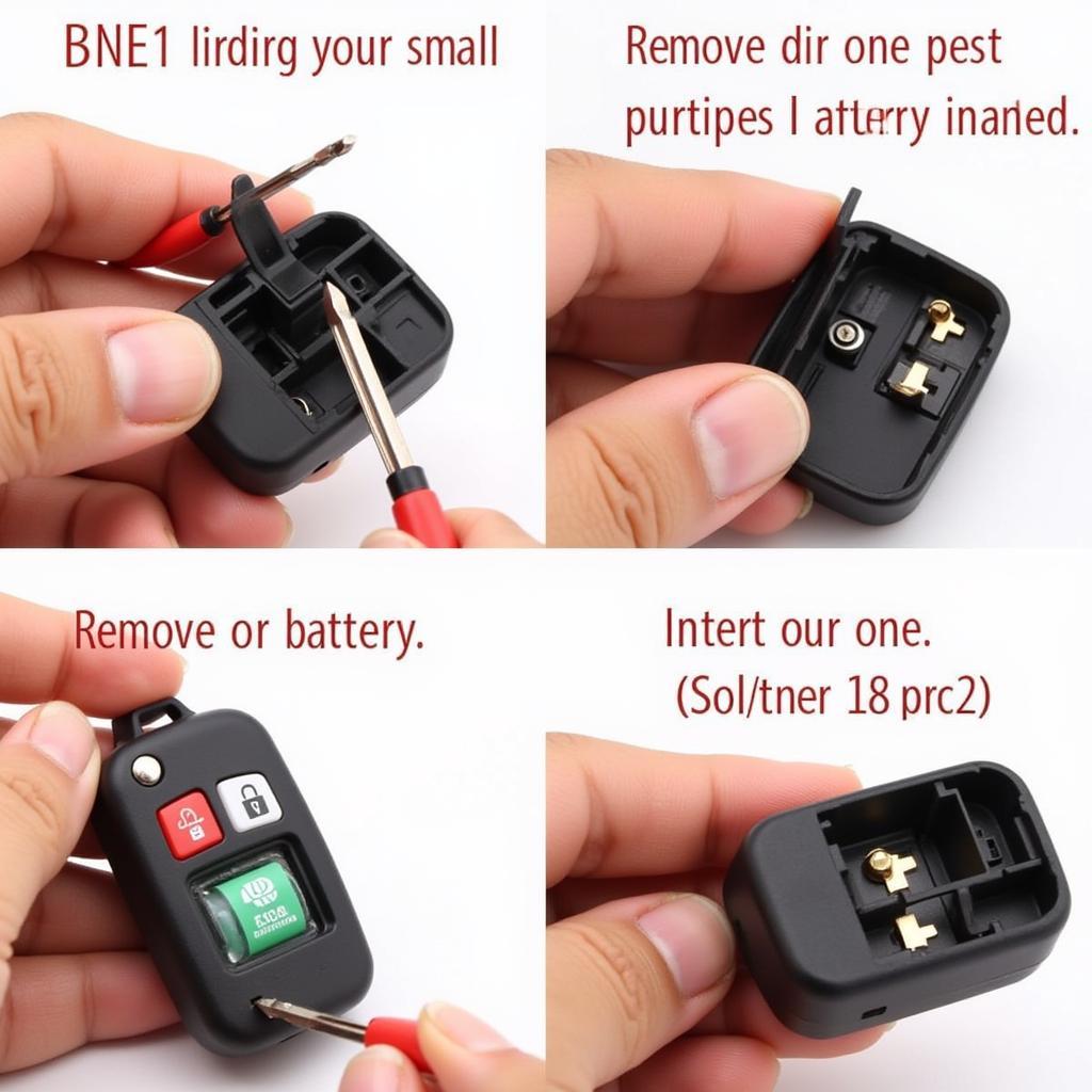 Replacing the Battery in a 2005 Toyota Camry Key Fob