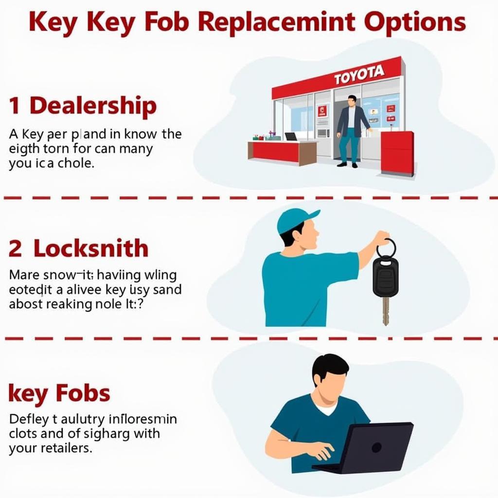 Toyota Camry Key Fob Replacement Options: Dealership, Locksmith, Online Retailers