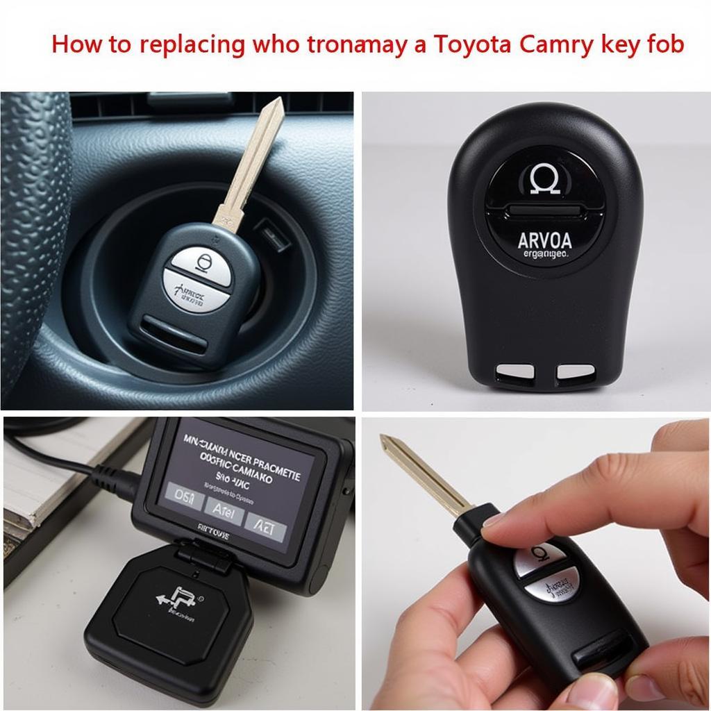 Replacing and Programming a Toyota Camry Key Fob: Steps and Tools