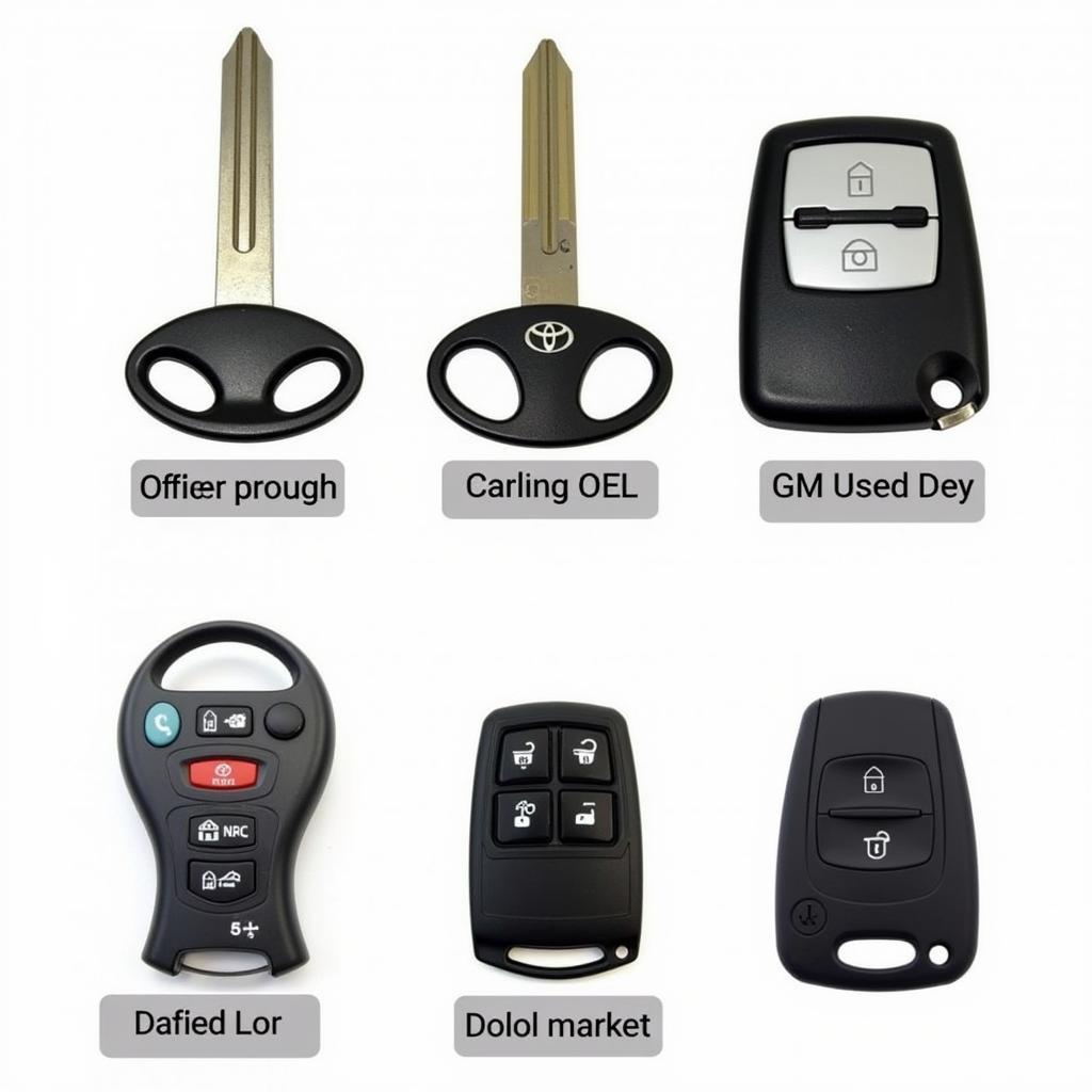 Toyota Celica GTS Key Fob Replacement Choices