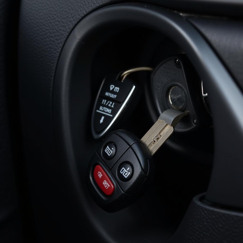 Toyota Corolla Key Fob and Car Ignition