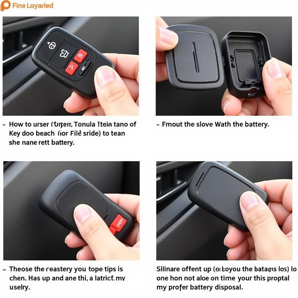 Toyota Corolla Key Fob Battery Replacement