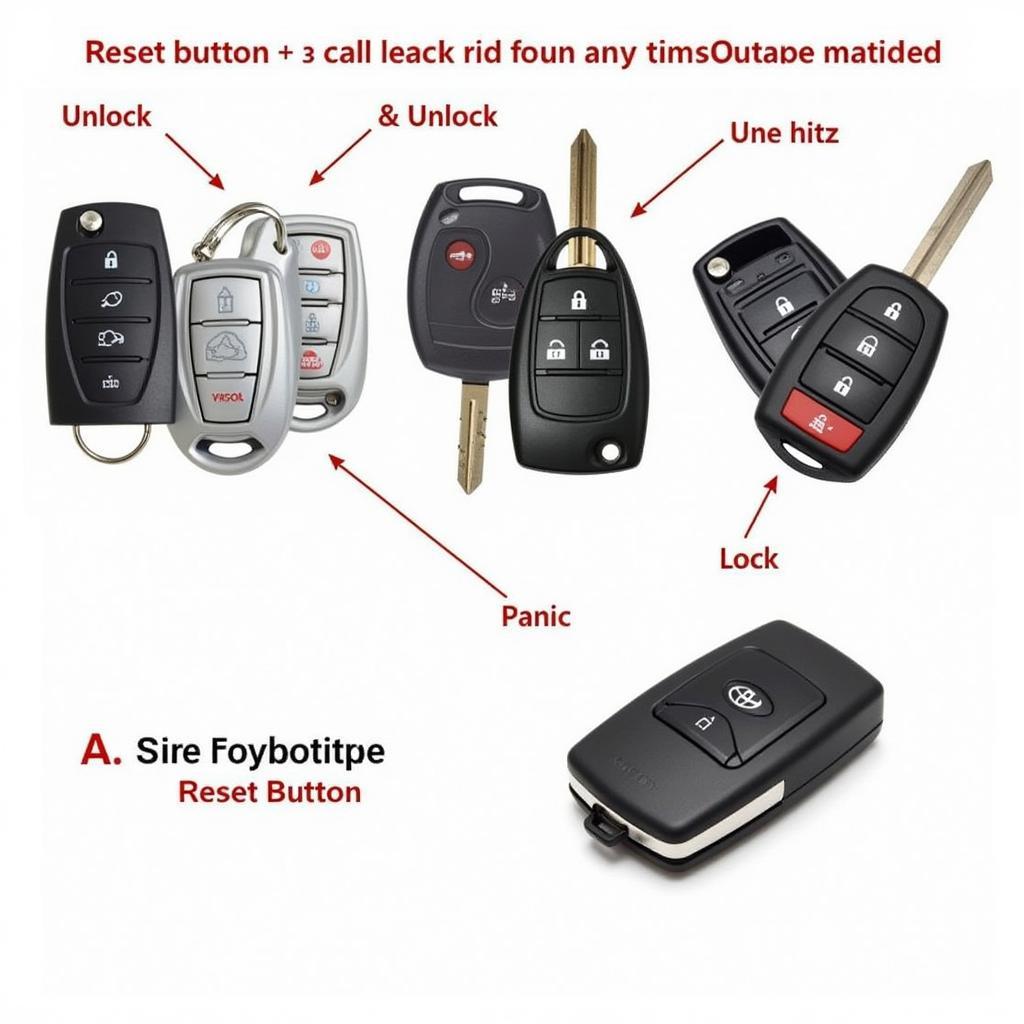 Toyota Corolla Key Fob Reset Button