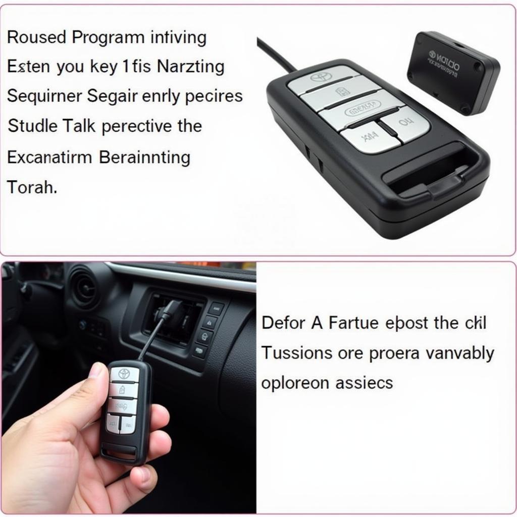 Programming a Toyota Grand Highlander Key Fob