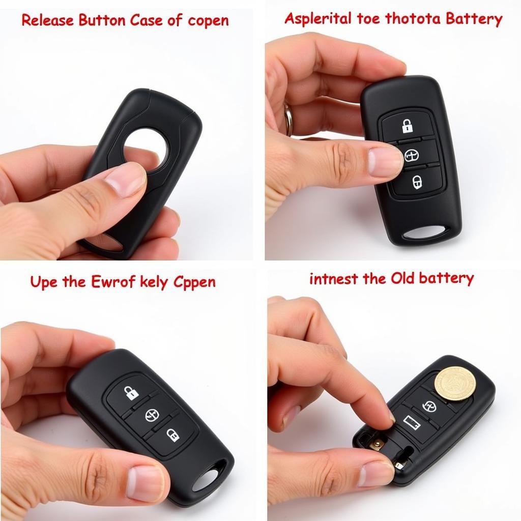 Toyota Highlander Key Fob Battery Replacement Guide