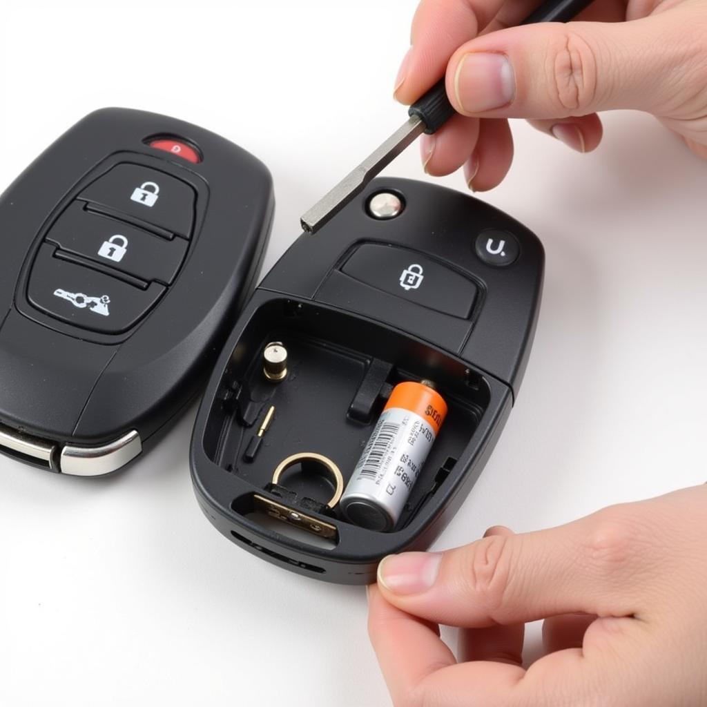 Toyota Highlander Key Fob Battery Replacement