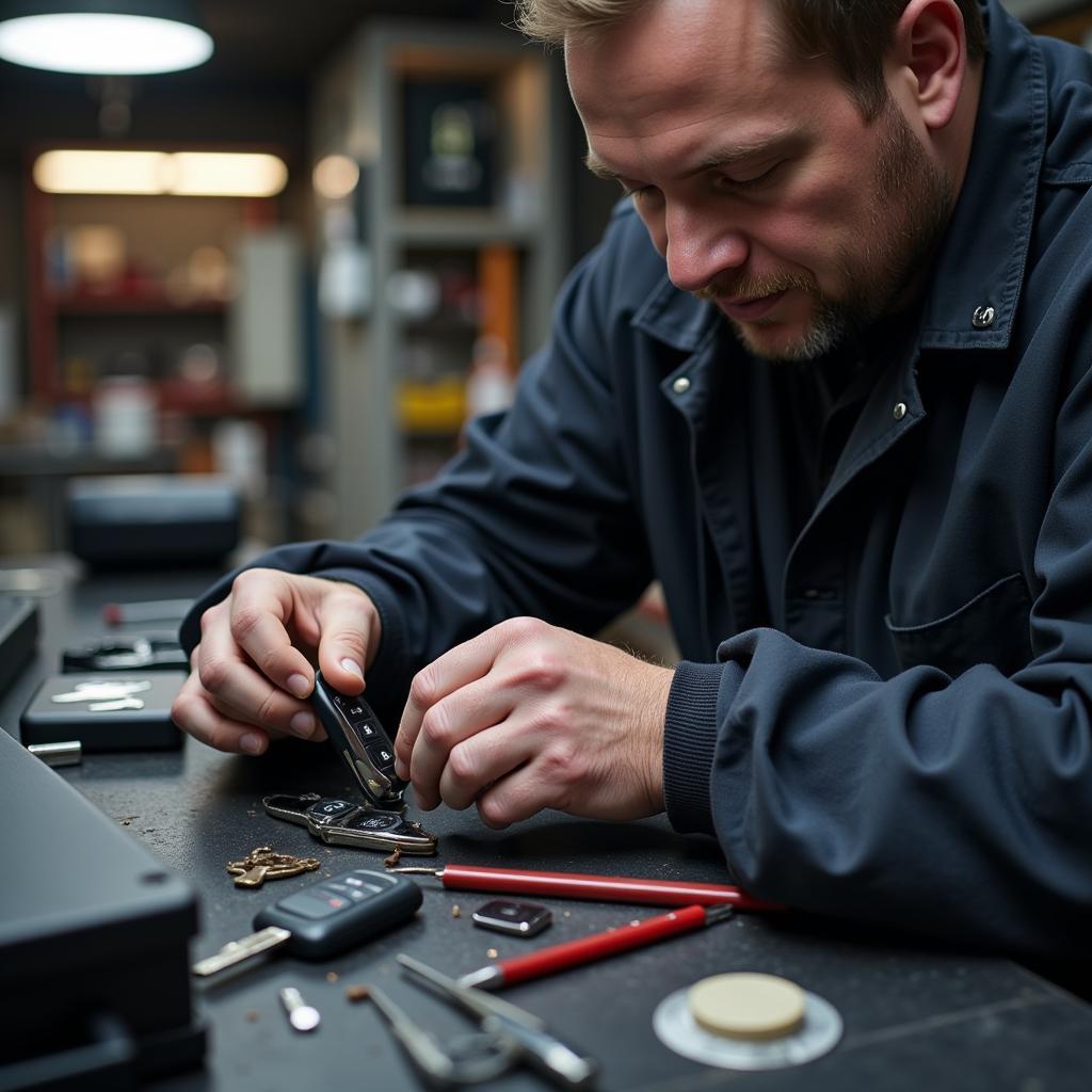 Toyota Highlander Key Fob Repair at a Specialized Shop