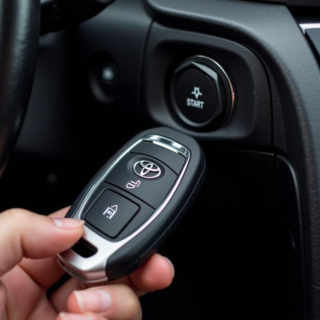 Toyota Key Fob and Ignition