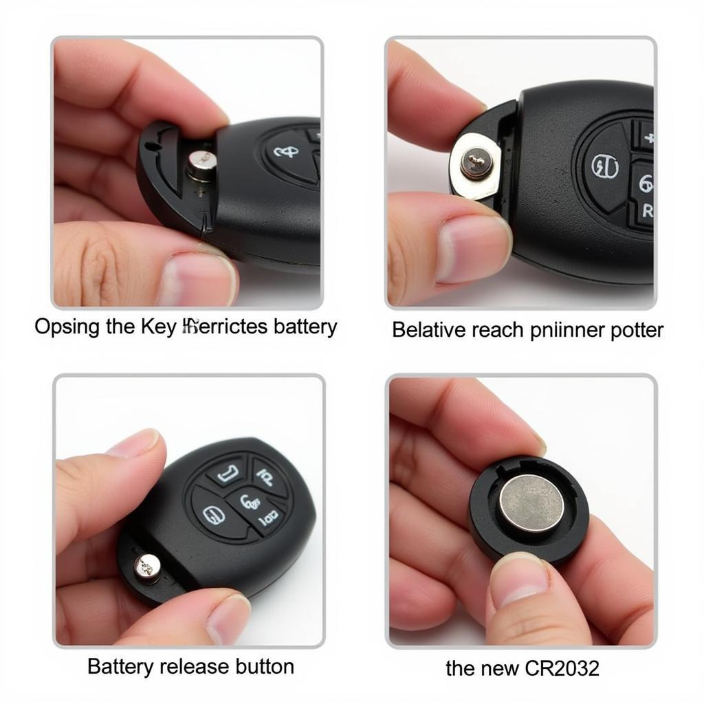 Replacing the Battery in a Toyota Key Fob