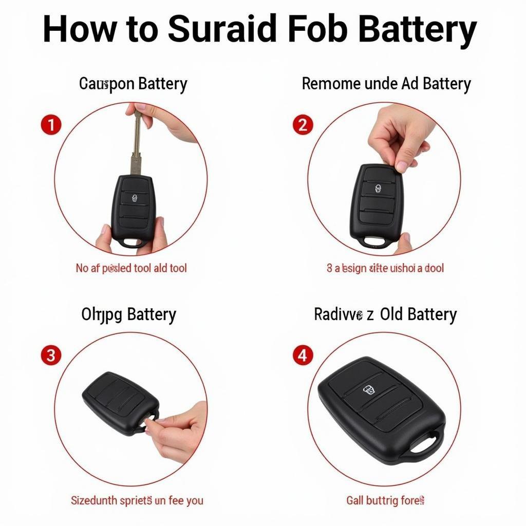 Replacing a Toyota Key Fob Battery