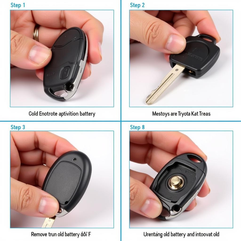 Replacing a Toyota Key Fob Battery