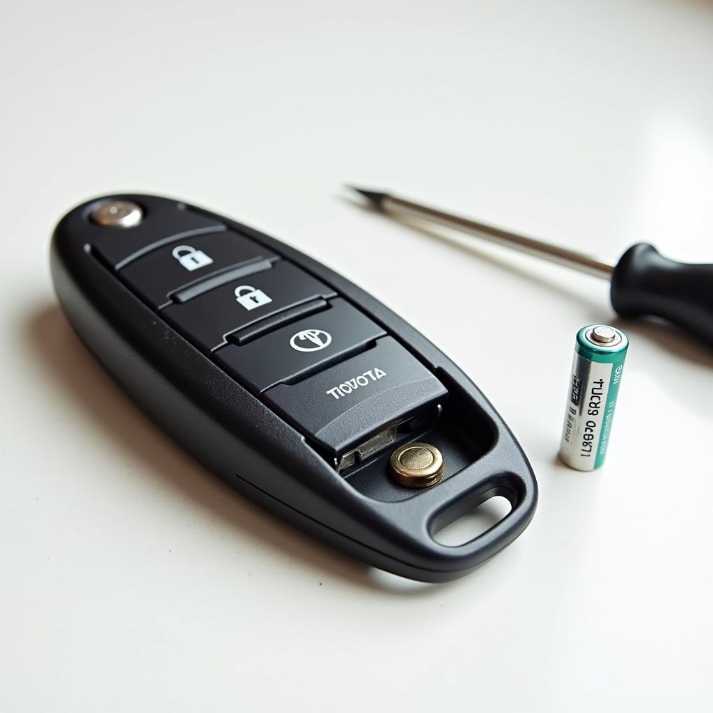 How to Change Toyota Key Fob Battery