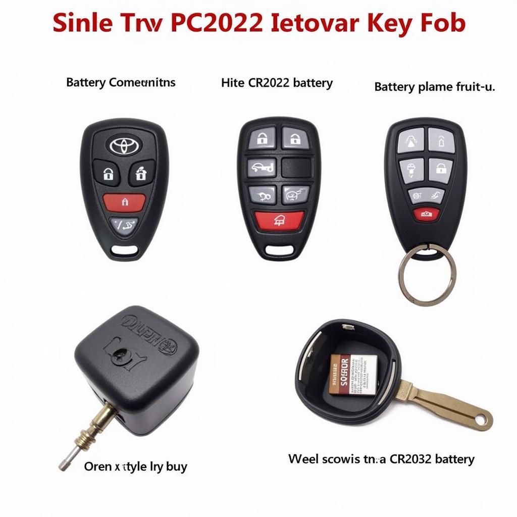 Toyota Key Fob Battery Replacement Guide