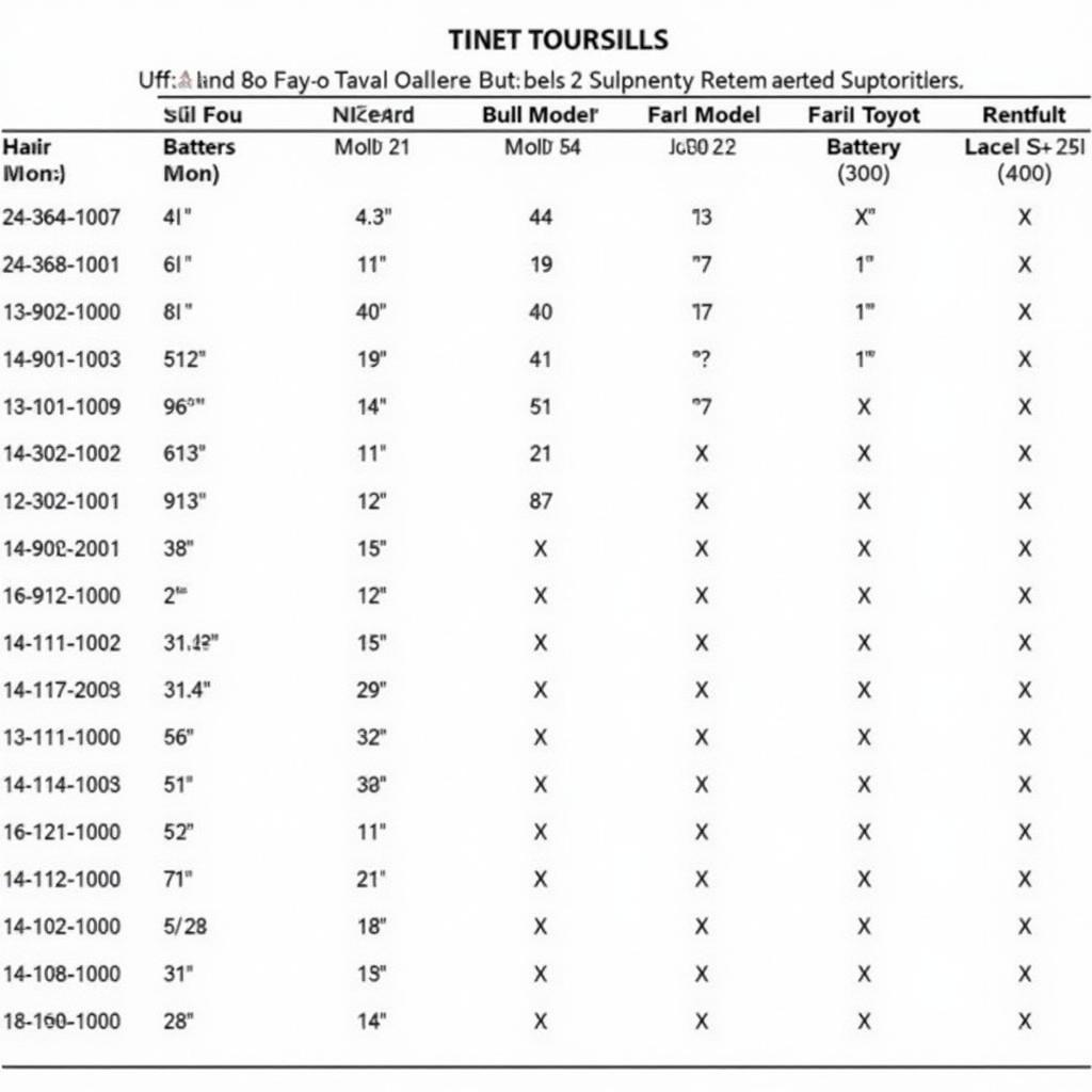 Toyota Key Fob Battery Types